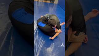 Setting up the Darce from half guard bjjshorts realizebjjlife bjjtechniques moveoftheday [upl. by Atirabrab]