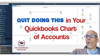 QUIT Doing This in Your Quickbooks Chart of Accounts [upl. by Eessej]