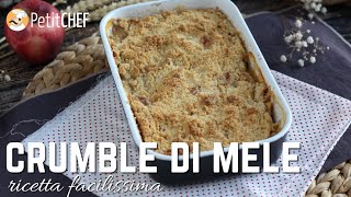 Crumble di mele facilissimo  Tutorial cucina [upl. by Anaidni]