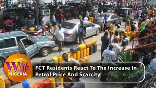 FCT Residents React To The Increase In Petrol Price And Scarcity  Newspaper Review [upl. by Adlemy]