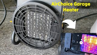 Air Choice 1500W Outdoor Space Heater Tested ⭐ gadgetify [upl. by Airekat]