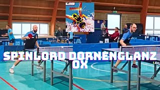 SPINLORD DORNENGLANZ LONG PIPS OX  TABLE TENNIS MATCHES OF THE ZAMPIERI BROTHERS 🏓 [upl. by Andi]