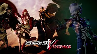 Shin Megami Tensei V Vengeance  Qadistu Team Boss amp Nahobino New Form [upl. by Llenyar]