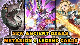 NEW Ancient gears Metarion and Legend support  YuGiOh Rush Duel [upl. by Ynaittirb471]