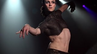 Matthias Lauwers performs bellydance at The Massive Spectacular 2012 Las Vegas [upl. by Beauchamp]