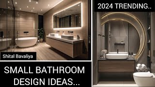 Small Bathroom Design Ideas  2024 Trending Bathroom Design  Bathroom  Shital Bavaliya [upl. by Hadleigh523]