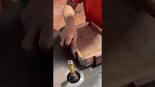 Mẹo làm khay đựng đồ dogothophuong woodworking shortvideo wood diy [upl. by Jadda426]