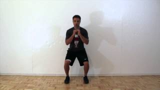 How to do a Squat  Air Squat [upl. by Con]