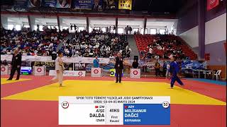 AİŞE DALDA  MELİSANUR DAĞCİ 40KG First Round [upl. by Shelah]