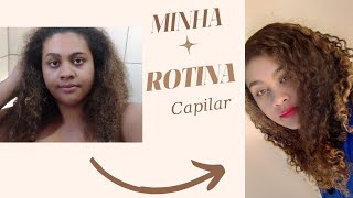 MINHA ROTINA CAPILAR • Lavagem Nutrição e Finalização Meu cronograma capilar✨ projetorapunzel 💖 [upl. by Lalise847]