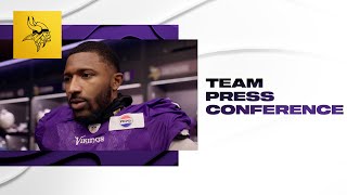 Minnesota Vikings Team Press Conferences  Week 10 vs Jaguars [upl. by Smith]