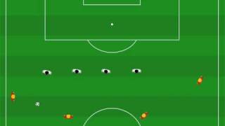 Fussballtraining Viererkette Taktiktraining [upl. by Ttehc]