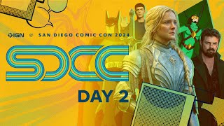 IGN at San Diego ComicCon 2024  Day 2  Marvel Hall H MCU Batman Caped Crusader LotR amp More [upl. by Aloise]