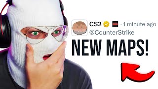 CS2 NEW MAPS UPDATE IS ON ITS WAY [upl. by Ennaxor]