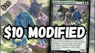 Kosei Penitent Warlord  10 Ultra Budget EDH  Modifications  Magic The Gathering [upl. by Aehsa13]