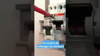 Mélanger les marques  astuce electric disjoncteursrenovation [upl. by Lladnek]