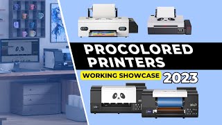 Procolored HotSelling Machines Working Demonstrate DTF Printer UV DTF Sticker Printer UV printer [upl. by Ainotal250]