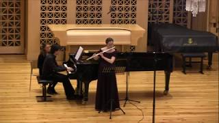 Bohuslav Martinů  Sonata for flute and piano H306  1 Allegro Moderato  Duo du Rêve  Live [upl. by Aber]