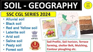 SOILS OF INDIA  GEOGRAPHY NCERT based PYQ🌝 [upl. by Aggi]