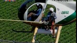 HotWashing the Insulators of a 500000 Volt Power Line [upl. by Radloff]