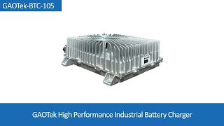 High Performance Industrial Battery Charger  GAOTek [upl. by Shay927]