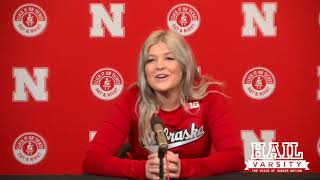 Nebraska Volleyball Nicklin Hames Talks Unusual Offseason [upl. by Ainahpets]