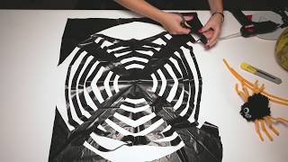 Hoe kun je Halloween spinnenweb met spin maken I Inspiratie I Colorland [upl. by Sueahccaz]