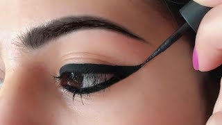 Wing Eyeliner लगाने का सही तरीका  How To Apply Perfect Winged Eyeliner for Beginners  Anaysa [upl. by Longfellow]