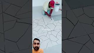 Best way to install tiles new style good tools and machinery make work easier [upl. by Danie]