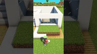 Minecraft Modern House🏠 shorts [upl. by Gerianne565]