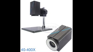 Lapsun 40X400X Automatic Zoom Monocular HDMI USB 1080P 60FPS Allinone Integrated Microscope A322 [upl. by Allehs]