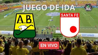 Bucaramanga vs Independiente Santa Fe En Vivo  Final Liga Betplay [upl. by Reeve]