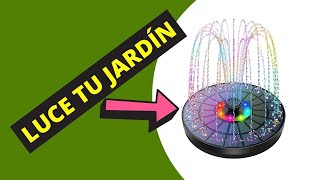 🥇 5 Mejores FUENTES SOLARES para ESTANQUE en tu JARDÍN [upl. by Yztim]