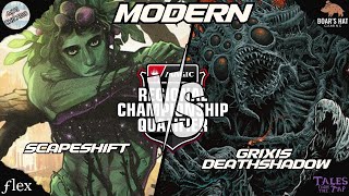 Scapeshift VS Grixis Deaths Shadow MTG Modern [upl. by Nguyen928]