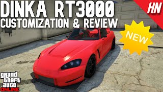 NEW Dinka RT3000 Customization amp Review  GTA Online Tuners DLC [upl. by Adnahsam]