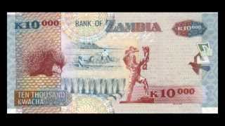 All Zambian Kwacha Banknotes  2003 to 2012 in HD [upl. by Odie164]