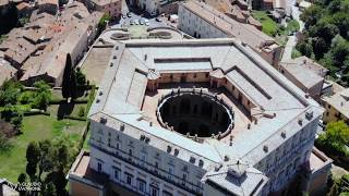 Villa Farnese a Caprarola VTAerial Parade [upl. by Alley92]