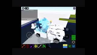 Upgraded Plane Crazy Car Crash Physics Car Roblox [upl. by Aderb]