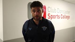 POST MATCH James WoodburnHall  Doncaster Vs Halifax Panthers BetfredChampionshipRoundTwentyTwo [upl. by Leanard]