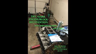 PART 1  DIY quotAlusilquot Engine Cyl Restore on MercAMG Saved 2100 labor Also Audi Porsche BMW [upl. by Tuddor]