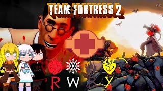 RWBY React to TF2 Meet the MedicampSandvich [upl. by Ecnerual816]