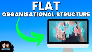 What is a Flat Organisational Structure [upl. by Airyk643]