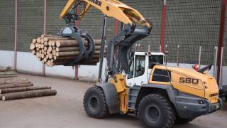 Liebherr – L 580 LogHandler XPower® [upl. by Nessy281]