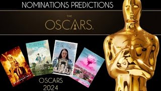 OSCARS NOMINATION PREDICTIONS 2024  ALL CATEGORIES  December Update [upl. by Issak]