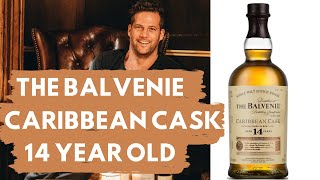 The Balvenie 14 Year Old Caribbean Cask Single Malt Scotch Whisky REVIEW [upl. by Lledniuq]