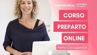 Corso preparto online Parto Consapevole dellOstetrica Viviana Presicce [upl. by Gonick]