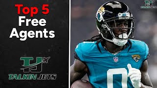 Talkin Jets Top 5 Free Agent Targets For the New York Jets [upl. by Hooge101]