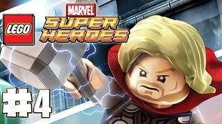 LEGO Marvel Superheroes  100 Guide  Level 4  Rebooted Resuited HD Gameplay Walkthrough [upl. by Lana]