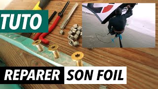 LHELICOIL OU COMMENT REPARER UN FOIL ALU FILETAGE CASSE [upl. by Krahling744]