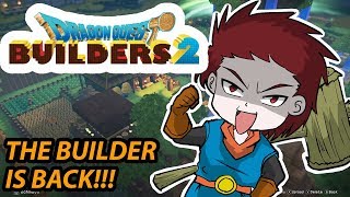 Showing my Furrowfield town  Dragon Quest Builders 2 [upl. by Naujtna]